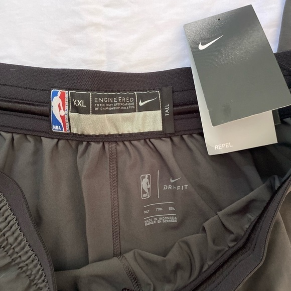 Nike NWT Men’s XXLT NBA Water Repel Dri-Fit Tear-Away Snap Gray Pants Tall New - Picture 5 of 9